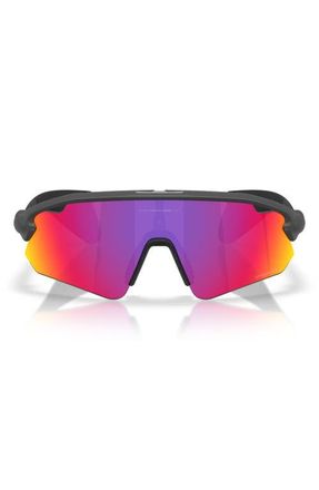 Oakley Stunt Devil Rectangle Sunglasses in Matte Black /Prizm Road at Nordstrom