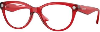 Versace Demo Cat Eye Ladies Eyeglasses VE3365U 5495 54