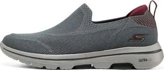 Skechers Go Walk 5 Charcoal Red 216038-CCRD