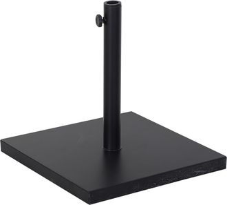 OUTSUNNY Base para parasol 45x45x39cm negro