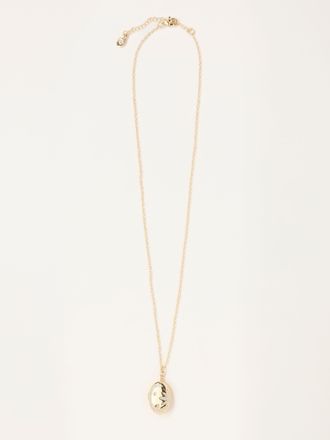 Fat Face FatFace Locket Necklace in Gold Tone