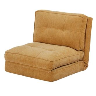 Nordlys Sill&oacute;n cama en tejido amarillo