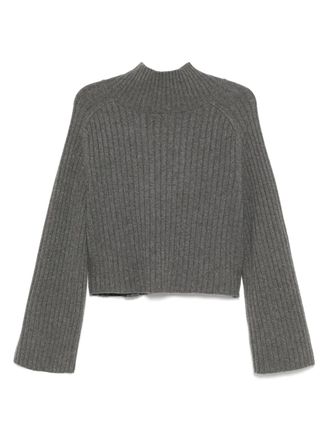 Reformation Brooke cropped jumper - Grey