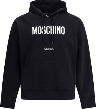 Moschino Black Cotton Mens Sweatshirt
