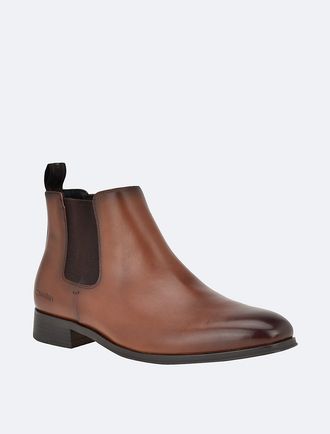 Calvin Klein Mens Mens Donto Boot - Brown - 10H