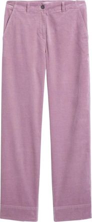 Marc O'Polo Pantaloni Larghi Dritti Lande - - Trousers - Donna - Viola - M