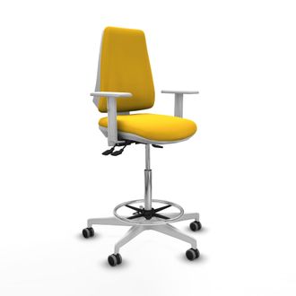 Piqueras y Crespo Piqueras Y Crespo Silla De Oficina Elche Amarilla Ergon&oacute;mica
