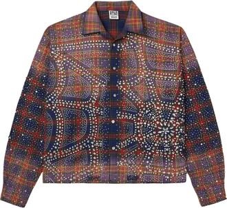 Vale Fever flannel long-sleeve shirt - Brown