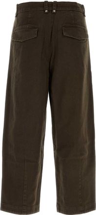 Entire studios Mens Gully Pant Brown Cotton