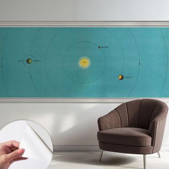 Tulup Fotomurale Adesivo - Parete Decorativa - Decorazione Casa - Stile Moderno Parete - Composizione Cosmica 250x104 Cm