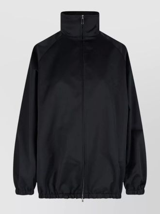 Frankie Shop high collar coat elastic cuffs pockets