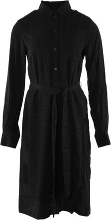 Pinko Alicia Dress - Dames - Shirt Kleedjes - Zwart - S - Kleedjes