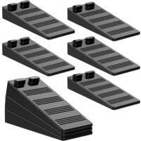 OEM Juego De 8 Cu&ntilde;as De Goma Antideslizantes Para Puertas, Ajustables Para Proteger El Suelo Y La Puerta, Aptas Para Todo Tipo De Suelos. - Crezuo