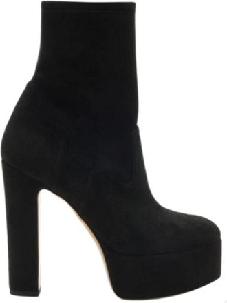 Casadei Schoenen, Dames, Zwart, 40 EU, Polyester, Patty Arceus Enkellaars