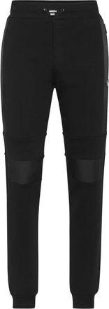 Philipp Plein Joggingbroek Iconic Plein - Heren - Sweatpants - Zwart - 2XL - Katoen - Broeken