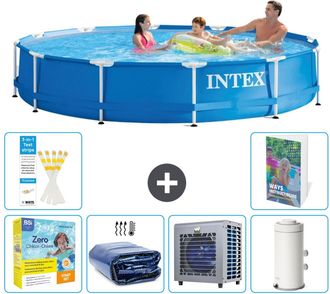 Intex Piscina Con Estructura Redonda - 366x76 Cm - 7-piezas S157