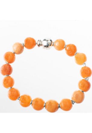 Thomas Sabo Womens KT0142-866-10-L16 Ladies Bracelet - Orange - One Size