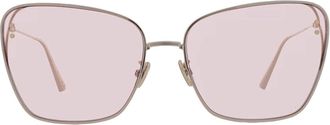 Dior MISSDIOR B2U Pink Butterfly Ladies Sunglasses CD40095U 10Y 63