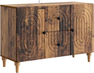 vidaXL Mueble De Tv Con Caj&oacute;n Madera Envejecida 89 X 34,5 X 60 Cm Vidaxl