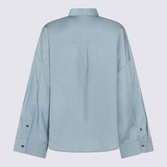 Nine In The Morning Womens Nine The Morning Shirts Celeste _100 % Co
