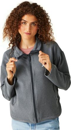 Regatta Womens Ashlynn Zip Fleece Top Navy L