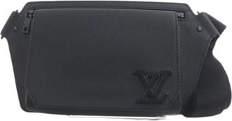 Louis Vuitton Pre-owned Belt Bags, male, Black, Size: ONE SIZE Pre-owned Vintage Sling Bag