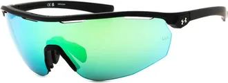 Under Armour UA GAMETIME/O/G 0003 Z9 Matte Black/Green Multilayer Mirror