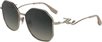 Karl Lagerfeld Kl 358S 770 Zonnebrillen - Dames - Zonnebrillen - Grijs - 57 MM - Accessoires