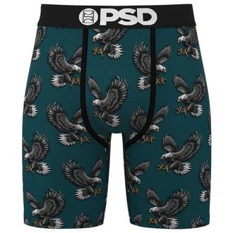 PSD Mens Graphic Briefs - Gray/Black/Green Size XL