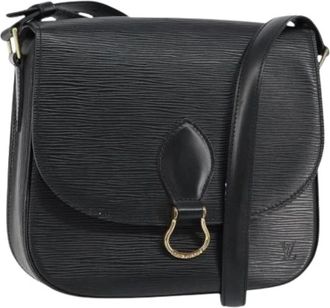 Louis Vuitton Pre-owned Vintage Cross Body Bag - Dames - Vintage Schoudertas - Zwart - ONE Size - Leer - Vintage