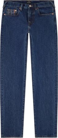 Paul Smith Jeans con ricamo - Blu