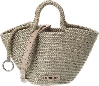 Balenciaga Ibiza Small Rope Basket Tote