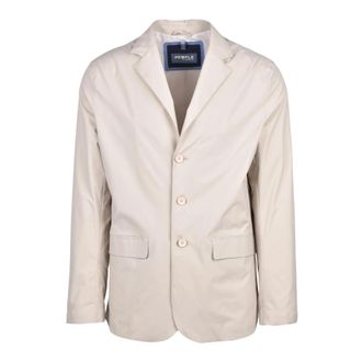 People of Shibuya Aomori Jacket - Heren - Jassen - Beige - Maat: XL Leer
