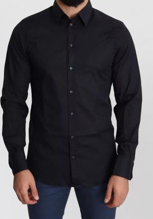 Dolce & Gabbana slim-fit cotton dress shirt