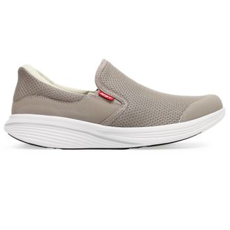 Mbt SF Modena III Textile Synthetic Mens Fashion Trainers - Warm Taupe - Size:UK 10.5