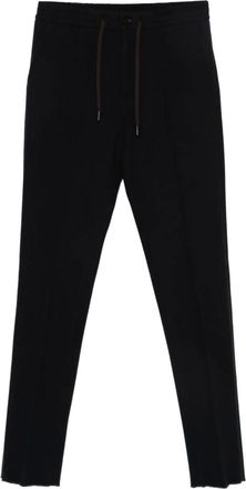 Maurizio Baldassari wool straight-leg trousers - Blue