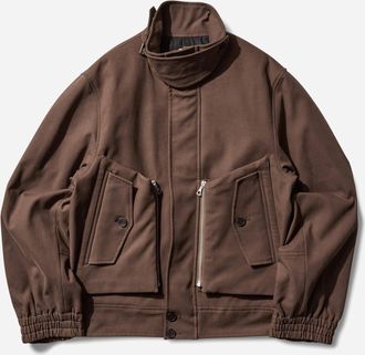 Dries Van Noten Men s Overdyed Shell Jacket Mud