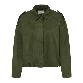 Ichi Giacche - - Jackets - Donna - Verde - XS
