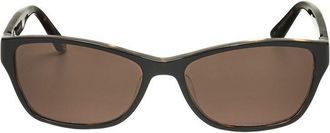 Christian Lacroix Ladies Black Rectangular Sunglasses CLS1015-001-3