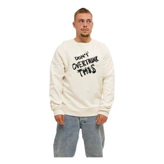 Iceberg Heren, Sweatshirts & Hoodies, Beige, Maat: S Katoen