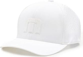 Travis Mathew Bahamas Tech Mens Hat Caps White, Elastane/Polyester