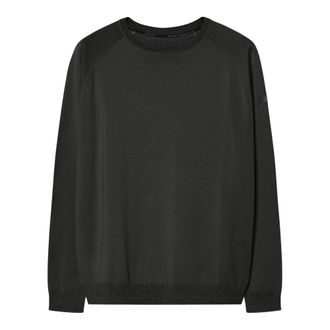Roberto Ricci Design Amos Cotton Round Knit - Heren - Truien - Groen - Maat: 2XL Katoen