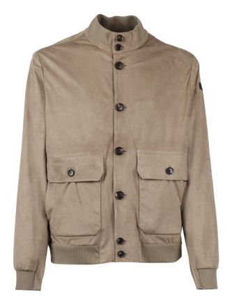 Roberto Ricci Design Nabucco Val Suede Textured Casual Jacket