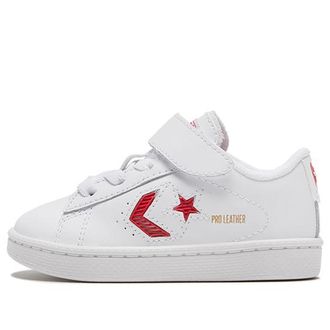 Converse (TD) Converse Pro Leather White Red 768406C
