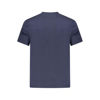 Calvin Klein Logo-Embroidered Cotton T-Shirt - Navy