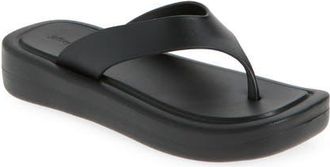 Jeffrey Campbell Darcie Flip Flop in Black at Nordstrom, Size 10