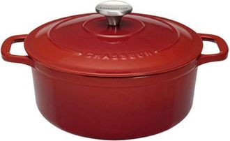 Chasseur casseruola tonda in ghisa smaltata 16 cm rubino sublime - puc471658