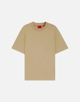 HUGO BOSS Mens HUGO Dapolino T-Shirt, Medium Beige - Tan - Size: 38