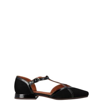 Chie Mihara Schoenen, Dames, Zwart, 37 EU, Leer, Gidena Ballerina