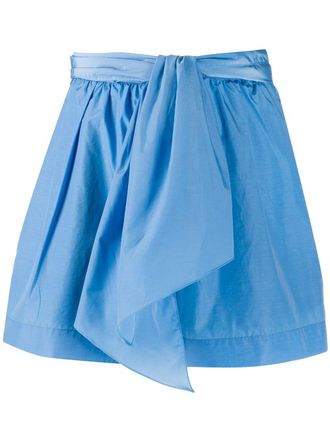 Kenzo Shorts met gestrikte voorkant - Blauw